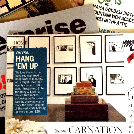 Throwback Thursday: Hang & Level in Chatelaine
